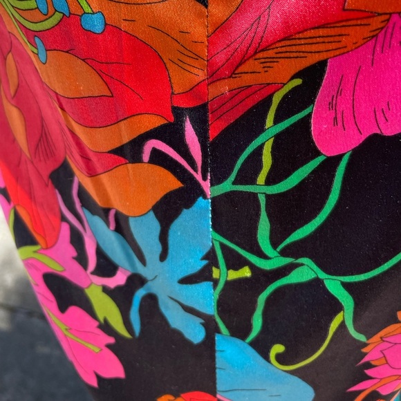 Vintage Gai Mattiolo Floral Print Dress - Picture 8 of 8